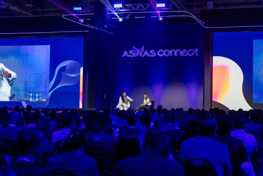 Palco do Asaas connect 2024.