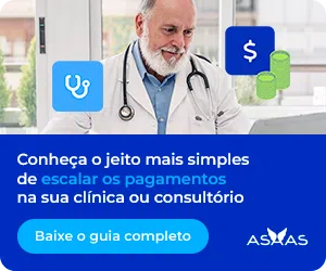 Conheça o jeito mais simples de escalar os pagamentos na sua clínica ou consultório. Baixe o guia completo.