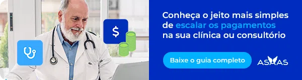 Conheça o jeito mais simples de escalar os pagamentos na sua clínica ou consultório. Baixe o guia completo.