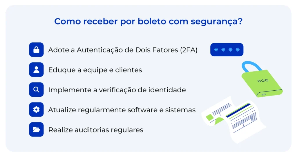 Dicas de como receber por boleto com segurança.