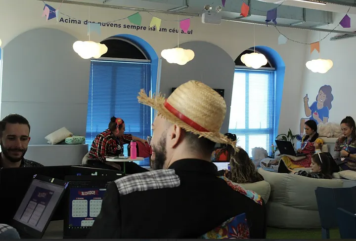 Festa junina no Asaas.