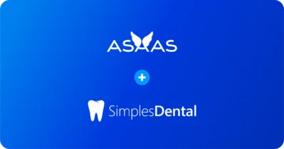 Imagem representando a integração entre Simples Dental e Asaas.