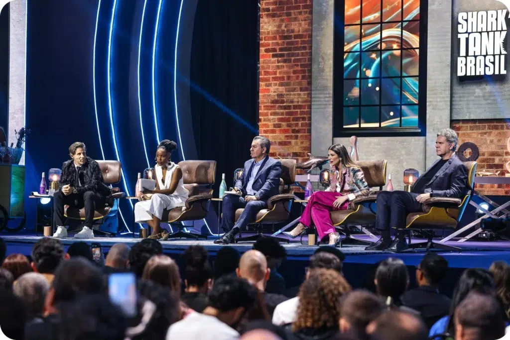 Gravação do Shark Tank no Asaas Connect 2025