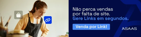 Banner link de pagamento Asaas