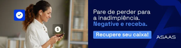 Banner negativação Serasa Asaas