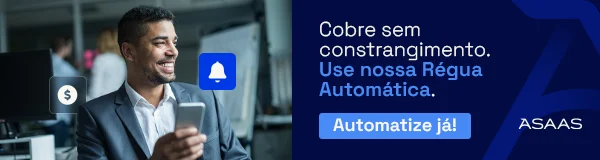 Banner régua de cobrança Asaas