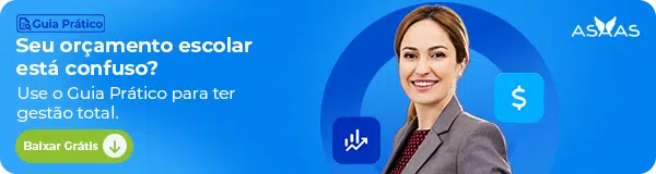 Seu orçamento escolar está confuso? Use o Guia Prático para ter gestão total. Baixar grátis!