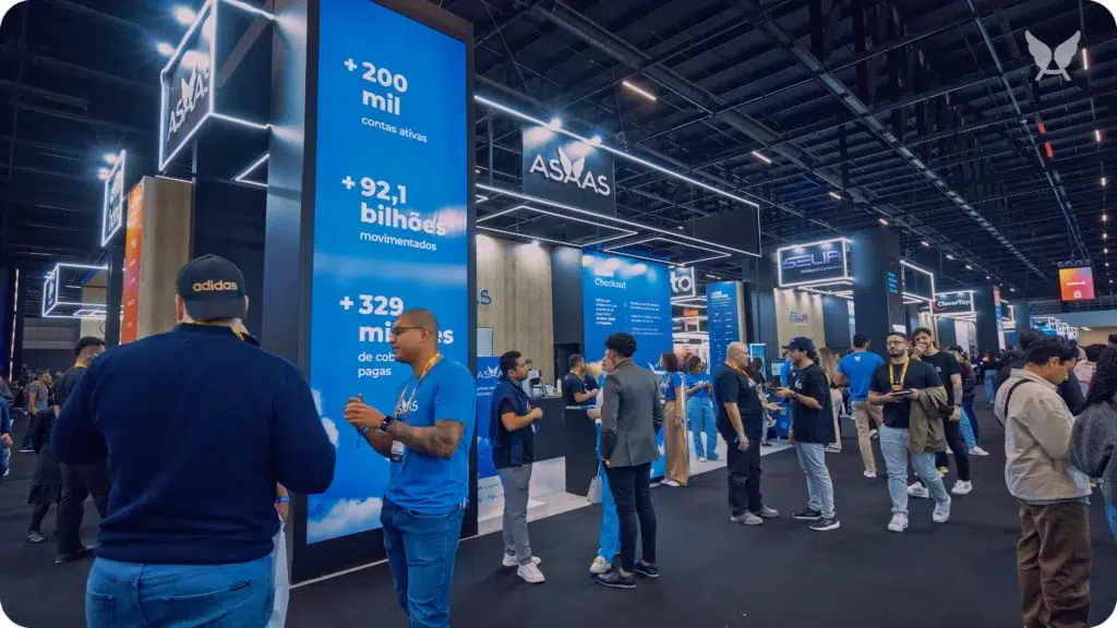 Eventos patrocinados pelo Asaas em 2025 marcam expansão nacional 4 Asaas no Fórum E-commerce