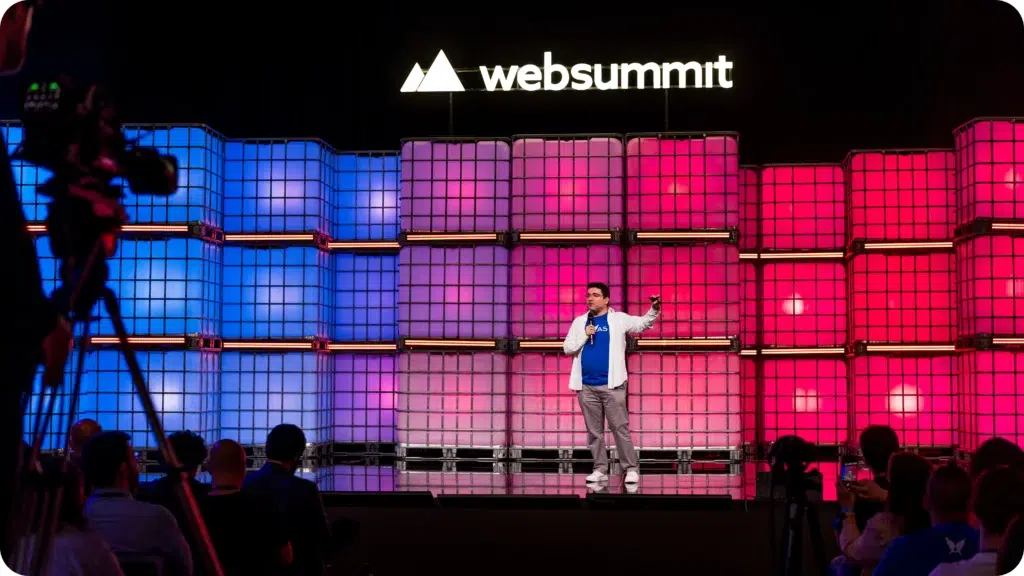 Eventos patrocinados pelo Asaas em 2025 marcam expansão nacional 3 Asaas no Web Summit