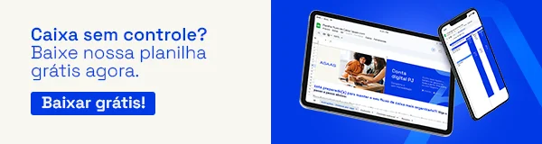 Banner Planilha fluxo de caixa
