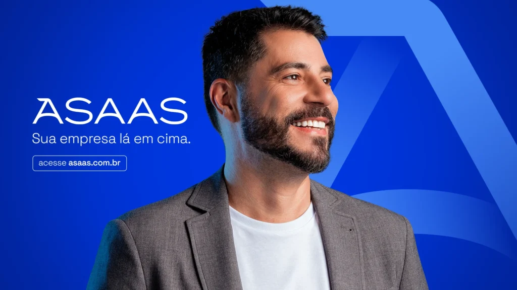 Evaristo Costa continua com o Asaas em nova campanha publicitária