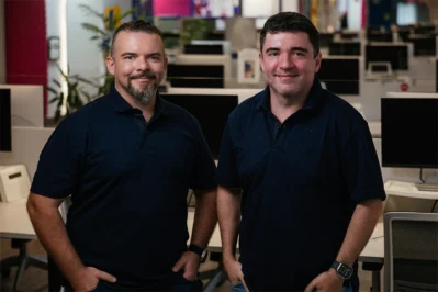 Irmãos Piero e Diego, que estará com o Asaas no Web Summit Rio.