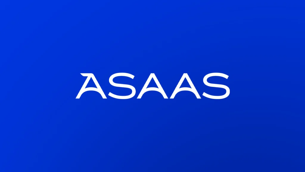 Novo logo do Asaas, ilustrando os bastidores do Rebranding Asaas.