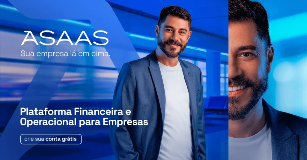 Evaristo estrela segunda fase da ação, ilustrando os bastidoras da campanha publicitária do Asaas
